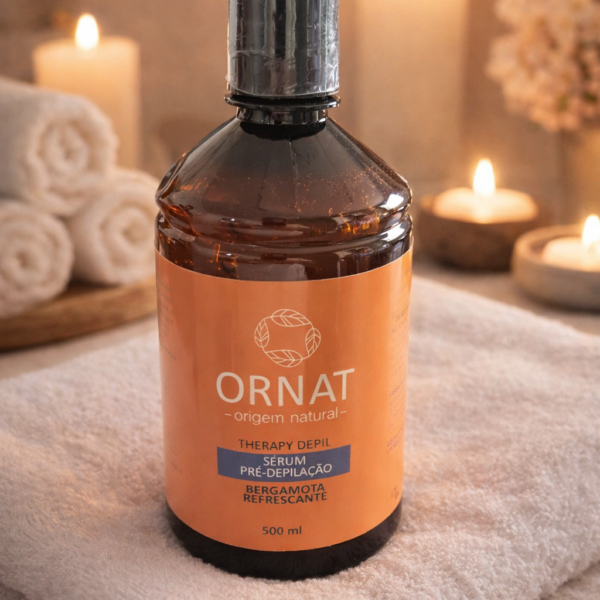 Sérum Pré-Depilação Ornat Therapy Depil Bergamota Refrescante – 500ml